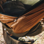 Hamak Lesovik Draka z zawieszeniem Sneka golden brown