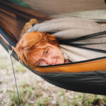 Hamak Lesovik Draka z zawieszeniem Sneka golden brown