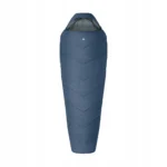 Śpiwór Alpinus Fiber Pro WS 1300 dla leworęcznych, szałwiowy