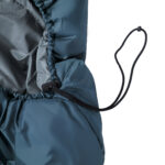 Śpiwór Alpinus Fiber Pro WS 1300 dla praworęcznych, szałwiowy