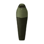 Śpiwór Alpinus Ultralight Pro 1000 dla leworęcznych, zielony