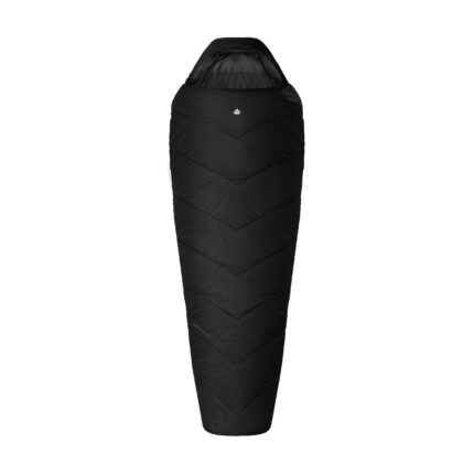 Śpiwór Alpinus Fiber Pro 1300 dla praworęcznych, antracytowy