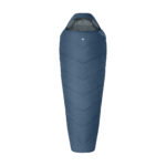 Śpiwór Alpinus Fiber Pro WS 1300 dla praworęcznych, szałwiowy