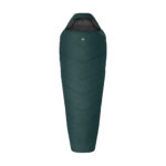 Śpiwór Alpinus Fiber Pro 800 dla praworęcznych, zielony