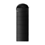 Śpiwór Alpinus Warm 1500 Praworęcznych, czarny