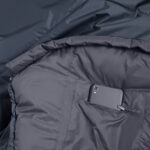 Śpiwór Alpinus Fiber Pro 1100 dla leworęcznych, szary