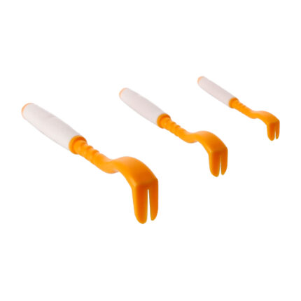 Kleszczołapki przyrząd do usuwania kleszczy Tick Twister Clipbox Trio z brelokiem, żółte 3 szt.