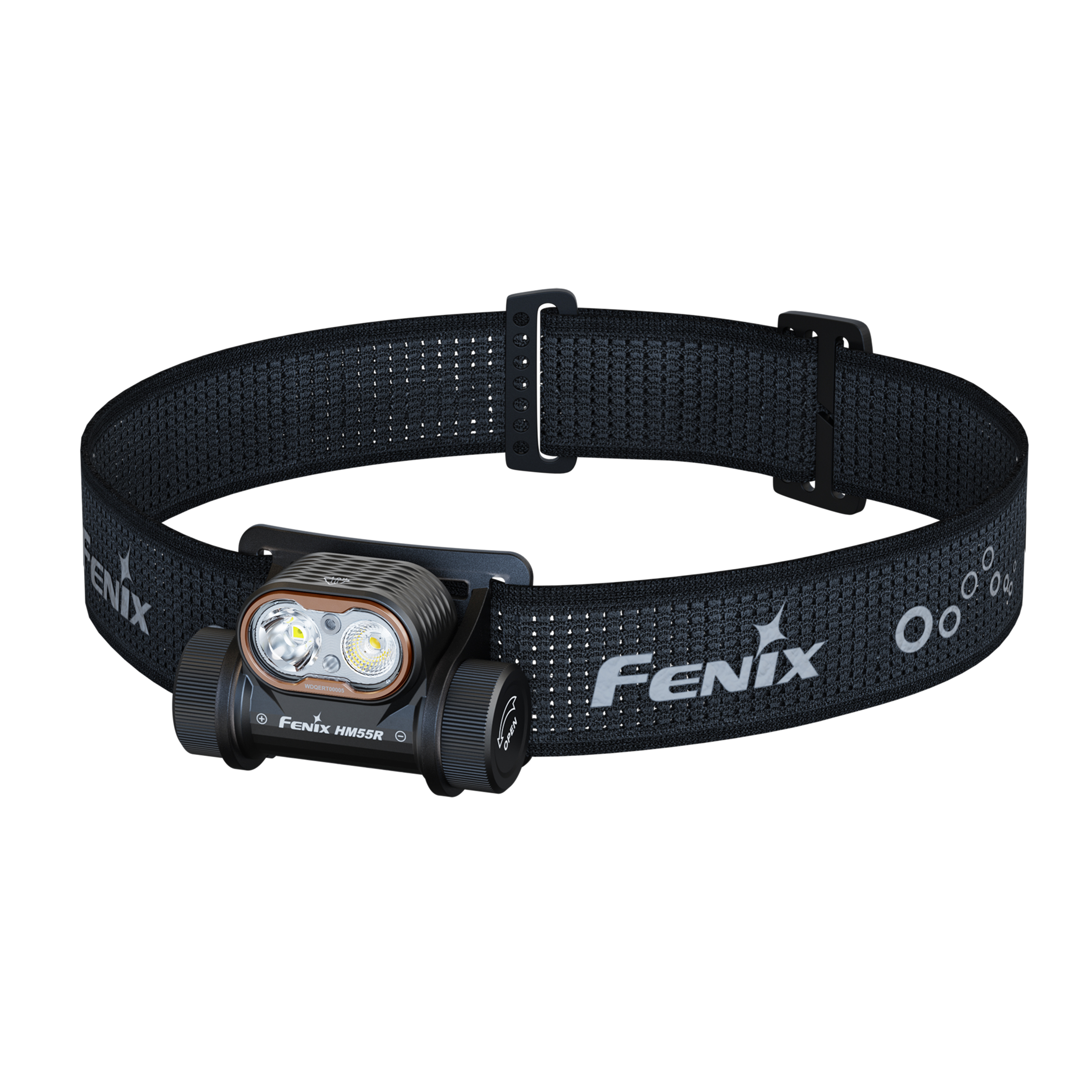 Latarka czołowa Fenix HM55R czarna Latarka czołowa Fenix HM55R czarna