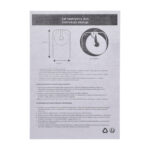 Cel wiatrówkowy RazorGun TPU niebieski