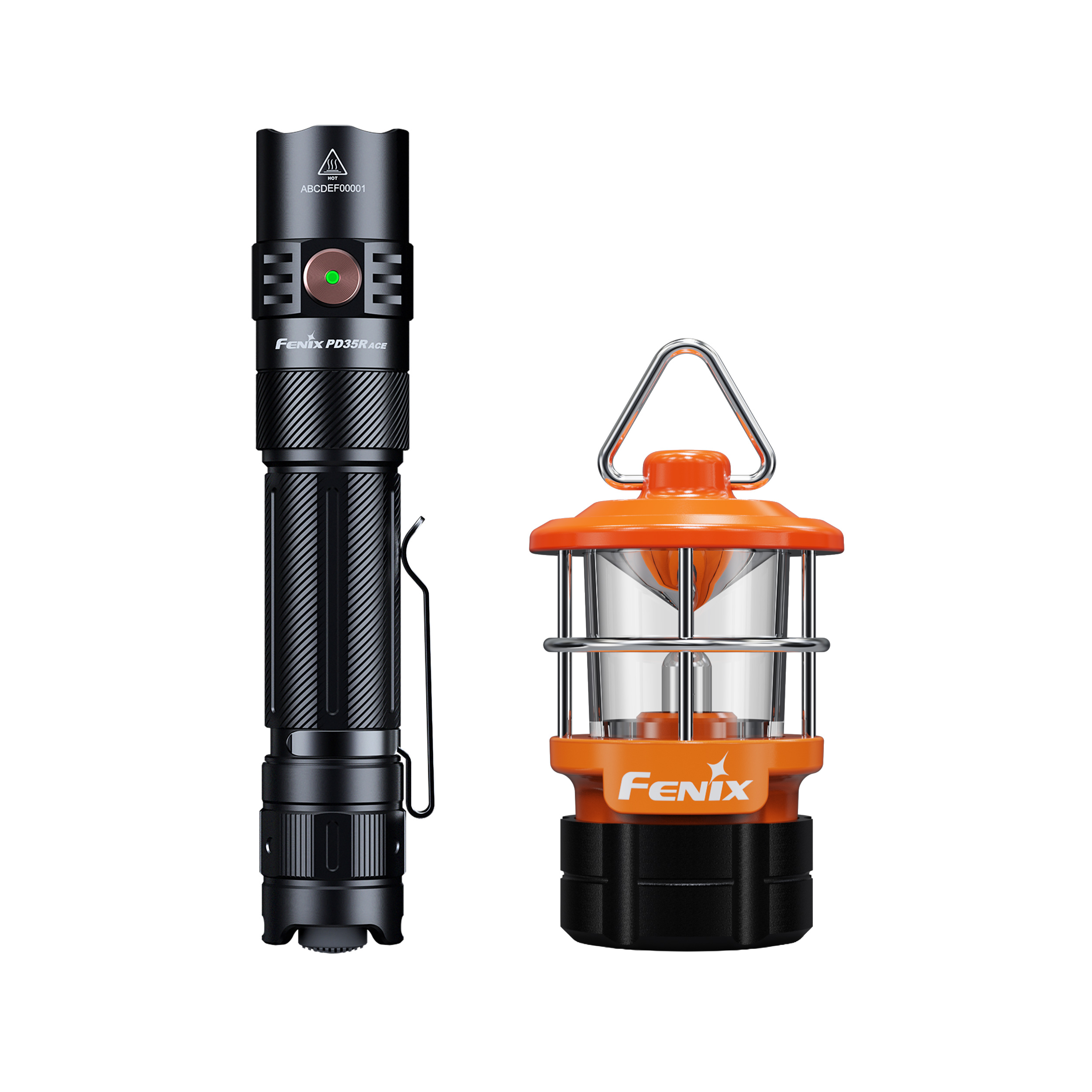 Latarka LED Fenix PD35R ACE plus CL01 czerwona gratis Latarka LED Fenix PD35R ACE plus CL01 czerwona gratis