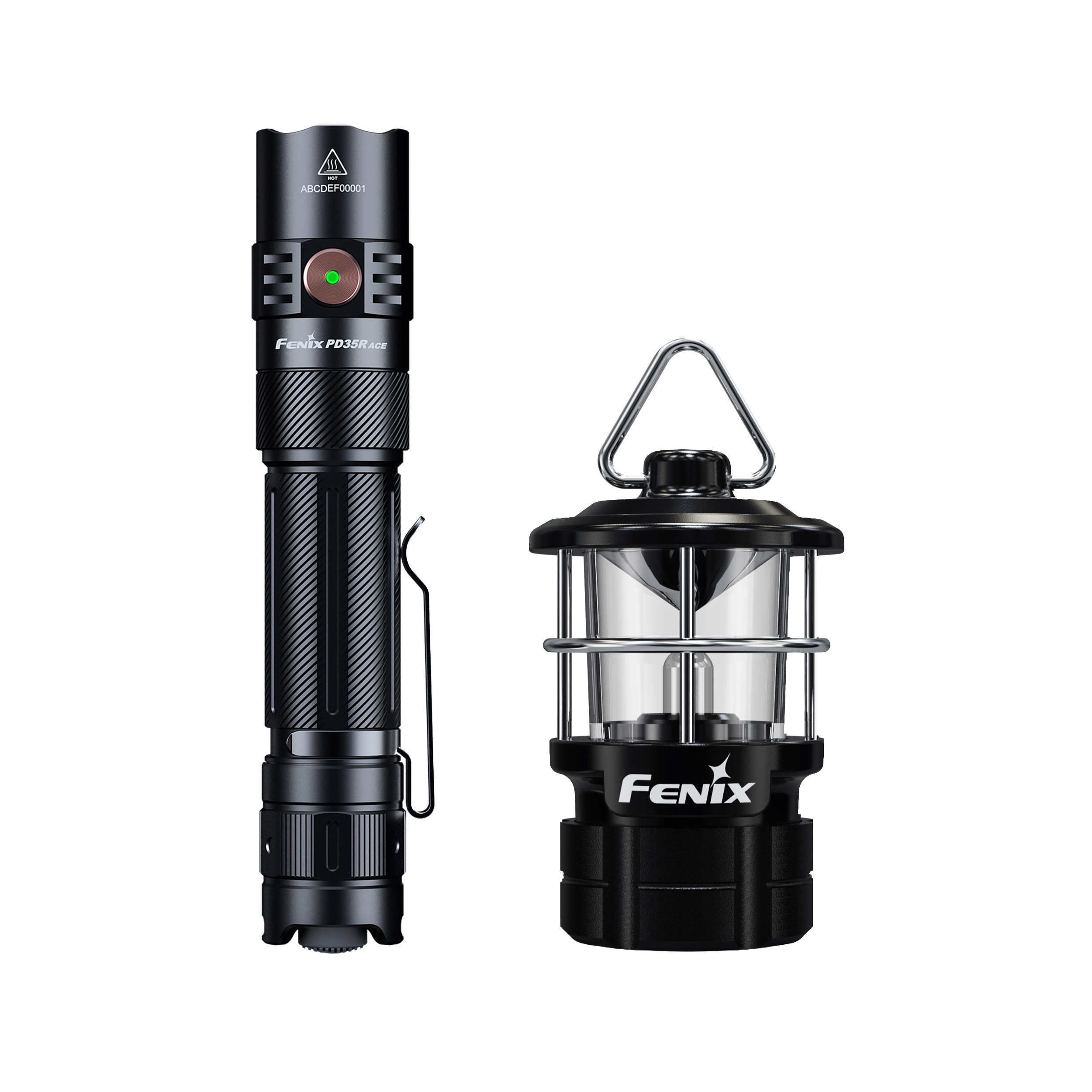 Latarka LED Fenix PD35R ACE plus CL01 czarna gratis Latarka LED Fenix PD35R ACE plus CL01 czarna gratis
