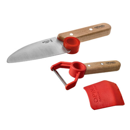 Zestaw kuchenny Opinel dla dzieci Le Petit Chef czerwony