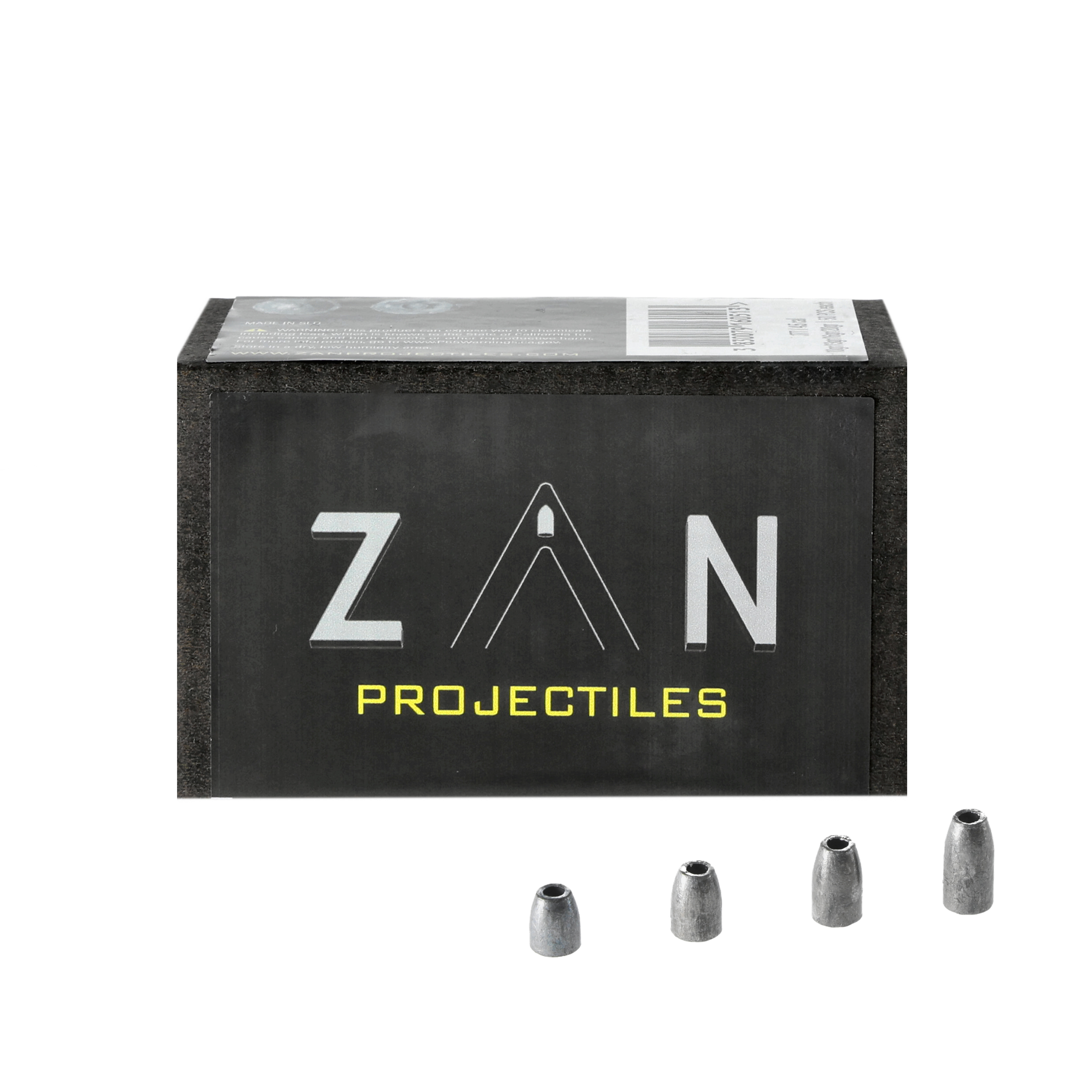 Zestaw testowy śrutów Zan Projectiles diabolo 4,5 mm 4x50 szt. Zestaw testowy śrutów Zan Projectiles diabolo 4,5 mm 4x50 szt.