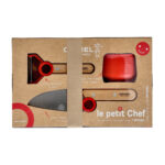 Zestaw kuchenny Opinel dla dzieci Le Petit Chef czerwony