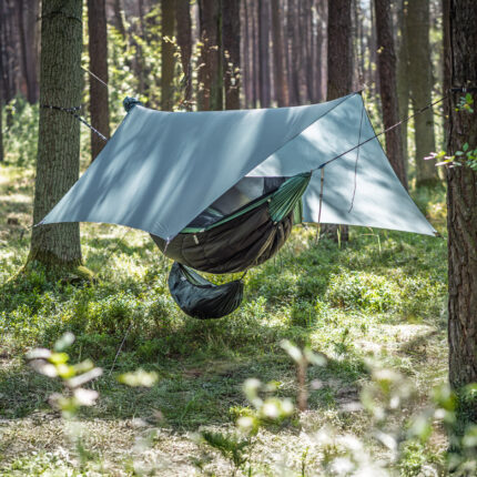 Tarp do spania na ziemi Lesovik ZMORA silver pine