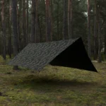 Tarp TigerWood T2 3x4, kamuflażi/czarny