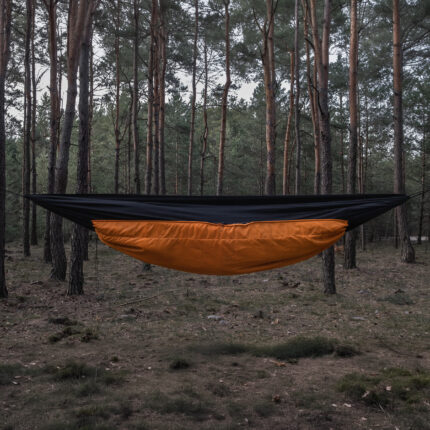 Podpinka TigerWood Underquil Marra Climashield Apex 2.0 230 cm, oliwkowo/pomarańczowa