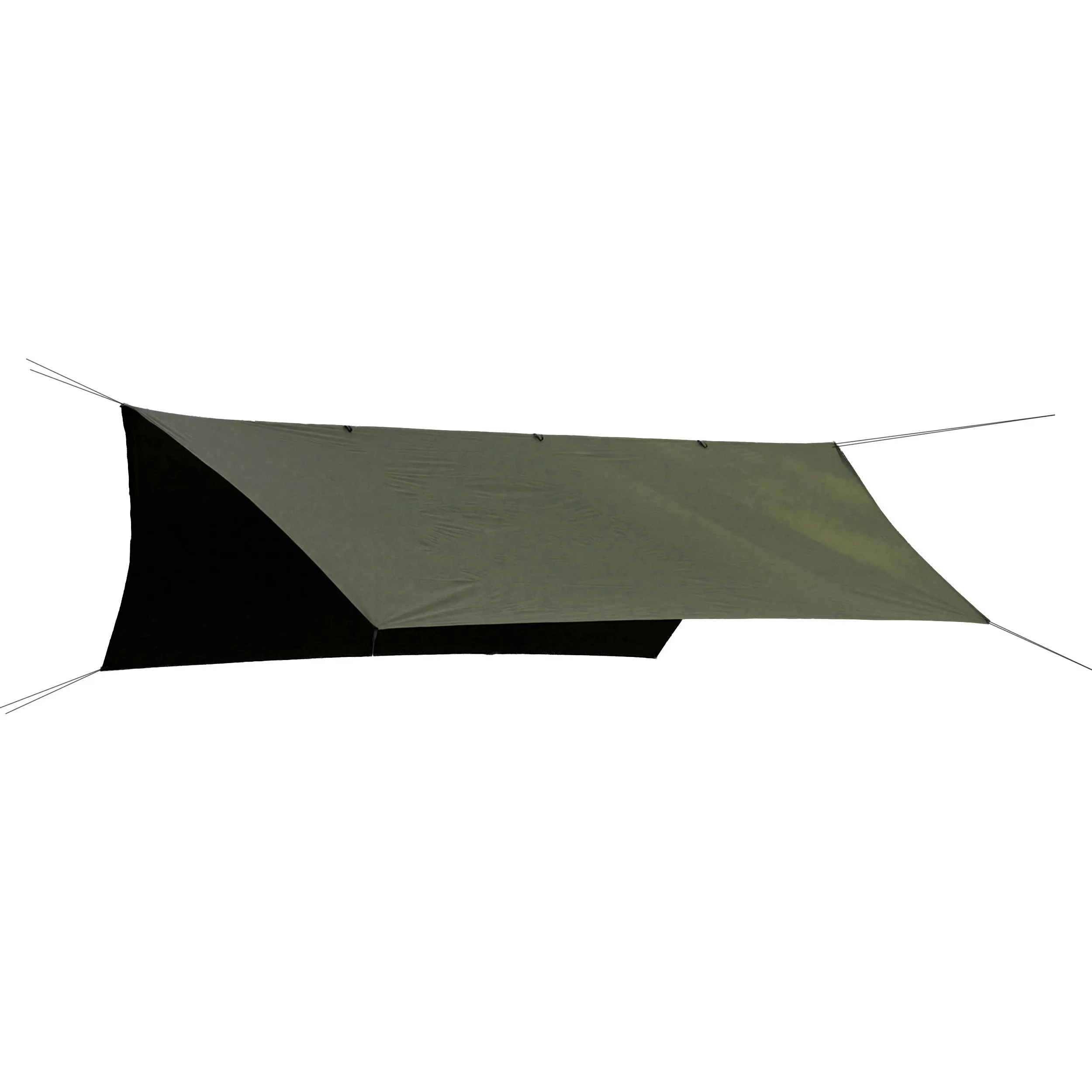 Tarp TigerWood T2 3x4, oliwkowo/czarny Tarp TigerWood T2 3x4, oliwkowo/czarny