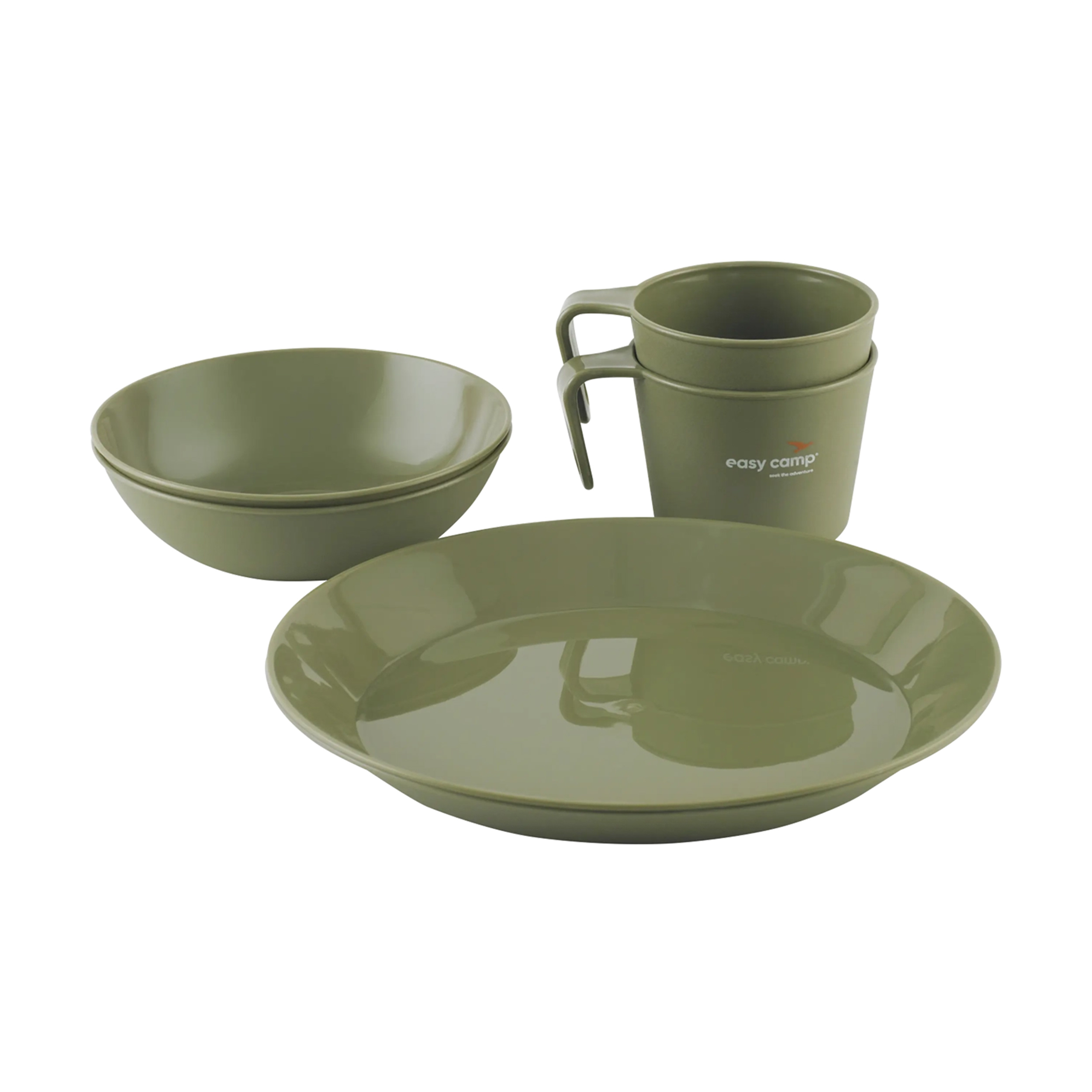 Zestaw naczyń kempingowych Easy Camp Moss 2 Dine Set Zestaw naczyń kempingowych Easy Camp Moss 2 Dine Set