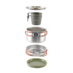 Zestaw kuchenny kempingowy Easy Camp Moss 2 Cook Set