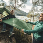 Mata samopompująca Robens Campground 50 - forest green