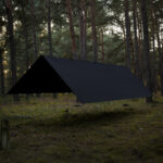 Tarp TigerWood T2 3x3, czarny