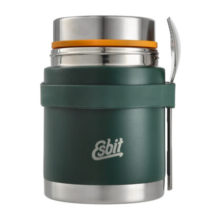Termos Esbit Classic Food Jug z zestawem sztućców 0,75 l forest green