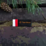Tarp TigerWood T2 3x4, kamuflażi/czarny