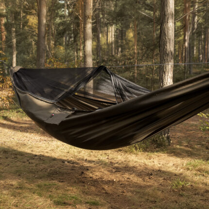 Hamak TigerWood Ważka V2 z moskitierą Pocket, khaki