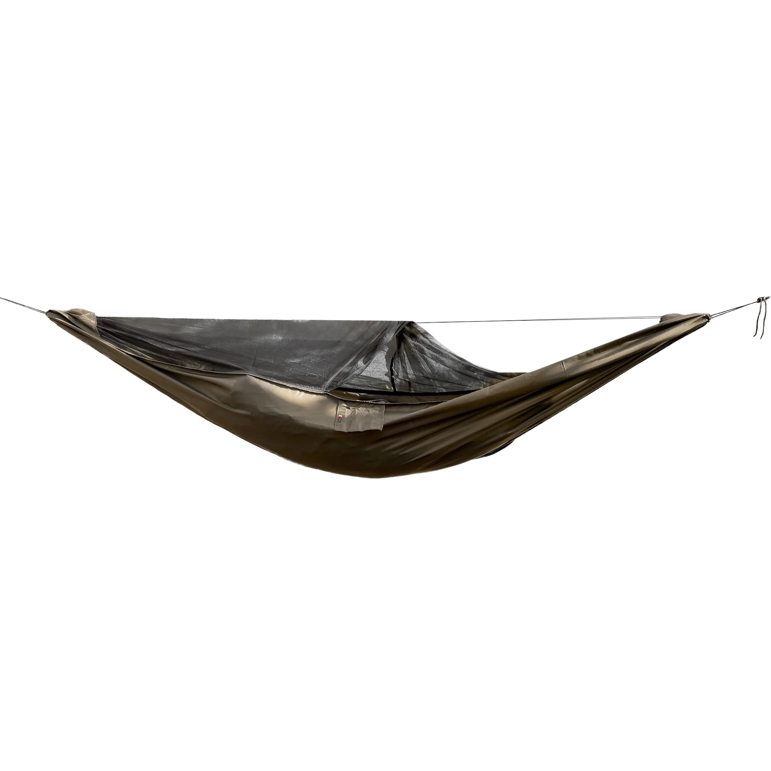 Hamak TigerWood Ważka V2 long z moskitierą Pocket, khaki Hamak TigerWood Ważka V2 long z moskitierą Pocket, khaki