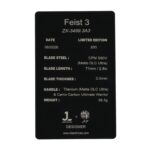 Nóż składany Kizer Feist 3 ZX-3499.3A3