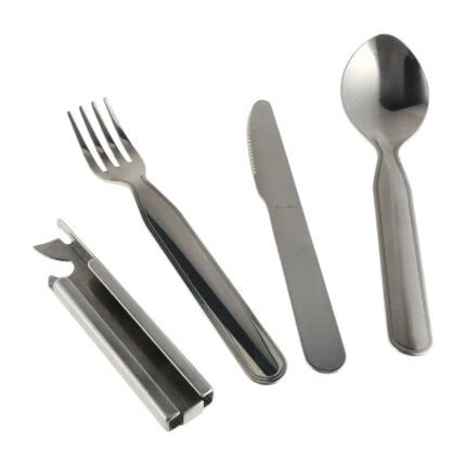 Niezbędnik turystyczny składany Outrest Foodkit 4w1 z pokrowcem
